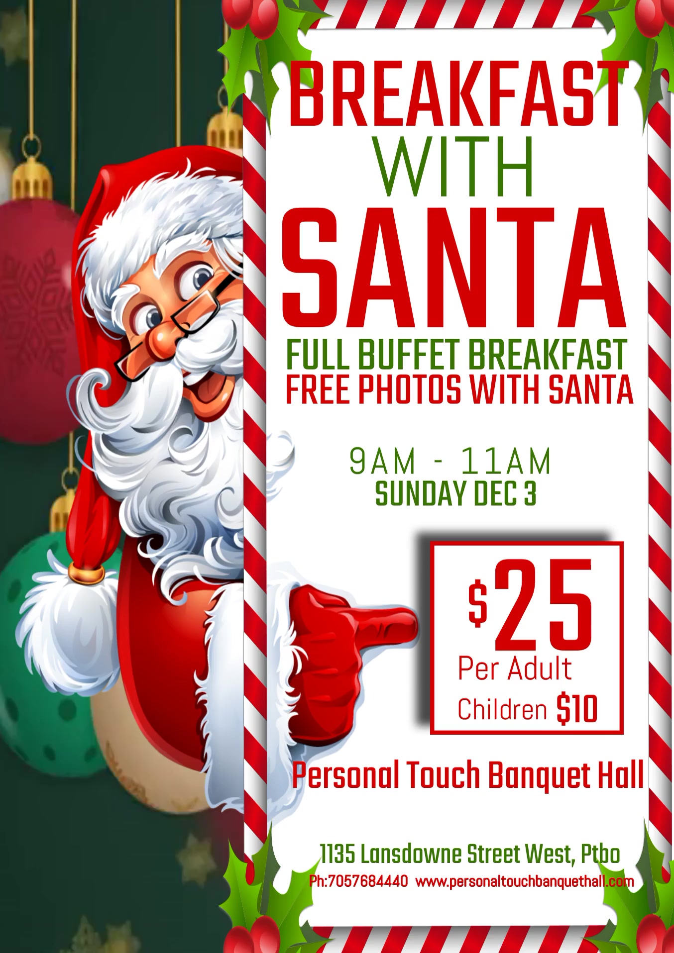 Breakfast With Santa in Peterborough